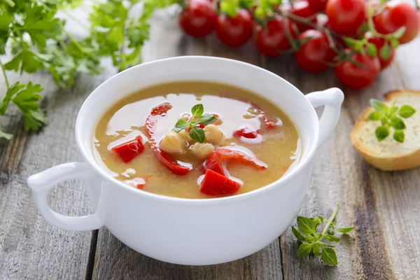 Vegetarian soup — Stock Photo, Image