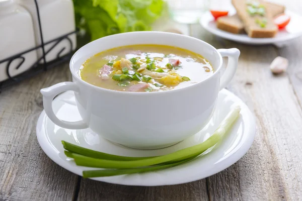 Sopa de ervilha — Fotografia de Stock