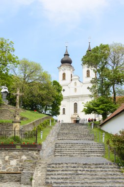 Kutsal bakire ve saint bishop aignan için