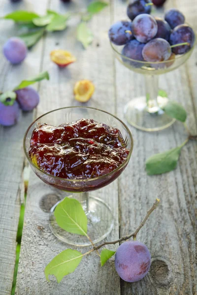 Marmellata da prugne — Foto Stock