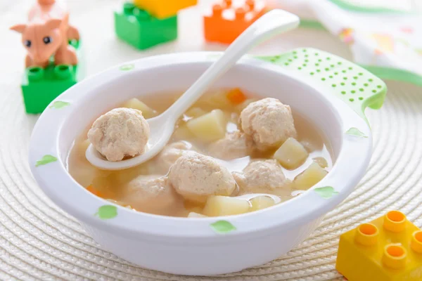 Hot soup — Stock Image Hot soup Stock Photo