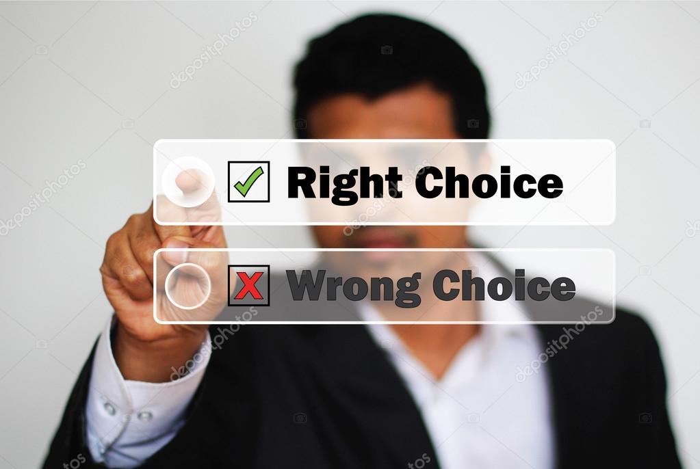 Right Choice Selected