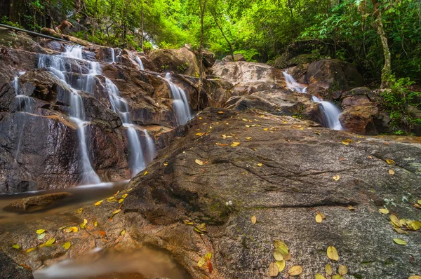 Panchur waterfall kenyir lake — Stock Photo, Image