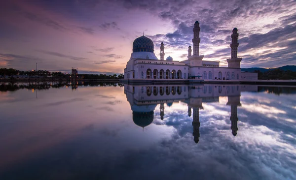 Kota likas moskén sunrise — Stockfoto