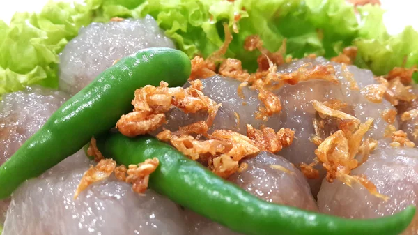 Sobremesas tailandesas-sago — Fotografia de Stock