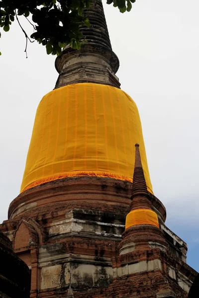 Wat Yai Chai Mongkol. — Stock fotografie