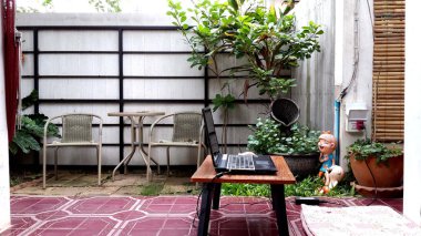 bilgisayar masası Bahçe.