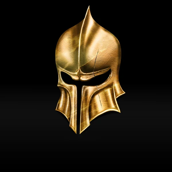 Golden helmet — Stock Photo, Image