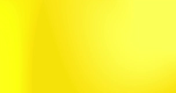 Coelhinhos do sol no fundo amarelo. Animação em vídeo. Looping animação realista — Vídeo de Stock