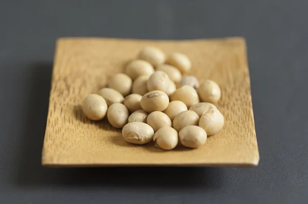 Close-up view of organic Soybean — Stock Photo, Image