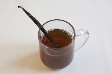 Organik vanilya infüzyon yakından görmek