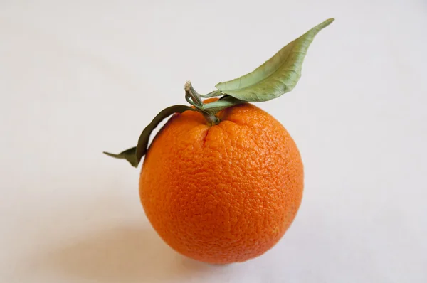 Detailní pohled na ekologické italské oranžové ovoce — Stock fotografie