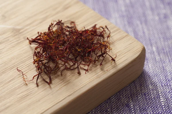 Close-up view of Italian Saffron — Stock Photo, Image