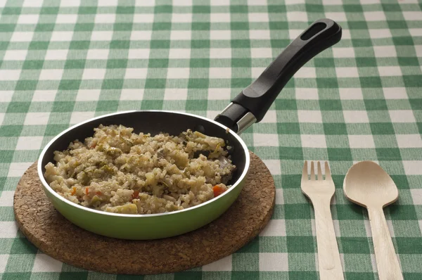 quinoa sebze ile yakından görmek