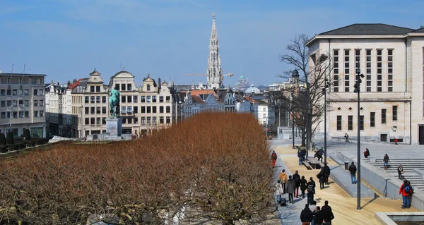 Mont des Arts, Bruxelas — Fotografia de Stock