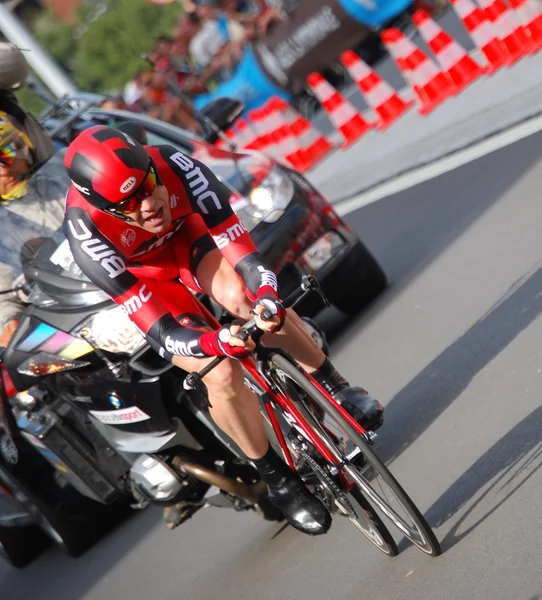 Cadel Evans, prólogo del Tour de Francia 2012 — Foto de Stock