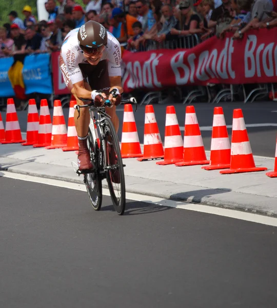 Nicolas Roche，2012年环法自行车赛序曲 — 图库照片