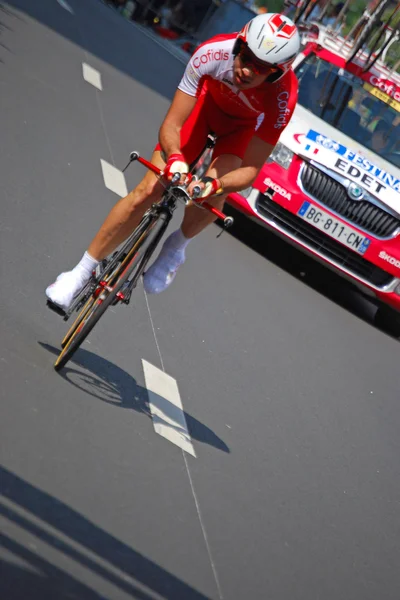 Nicolas Edet, prologue du Tour de France 2012 — Photo