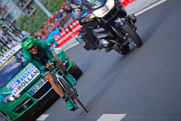 Пьер Ролланд, пролог Тур де Франс 2012 — стоковое фото