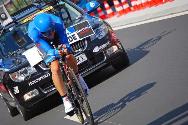 Christian Vande Velde, prologue of the Tour de France 2012 — Stock Photo, Image