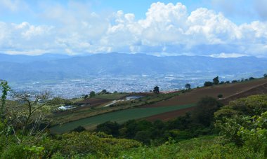 View of the city of Cartago clipart
