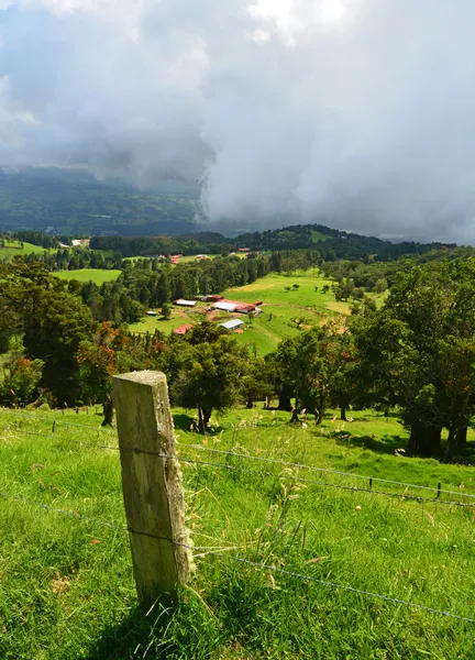 Costarican countryside — Stock Photo, Image