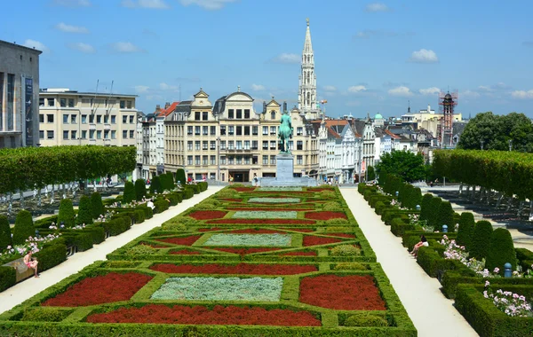 Mont des arts, Brussel — Stockfoto