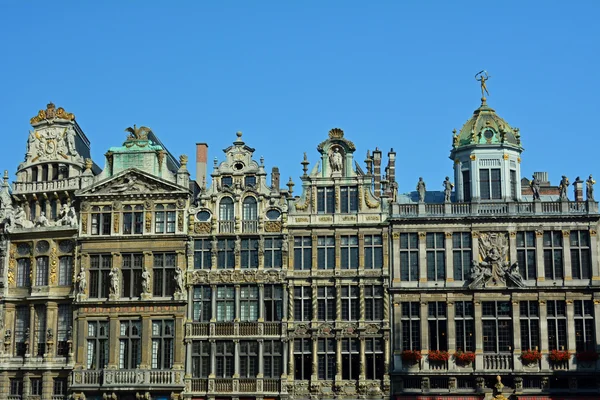 Bryssels grand place — Stockfoto