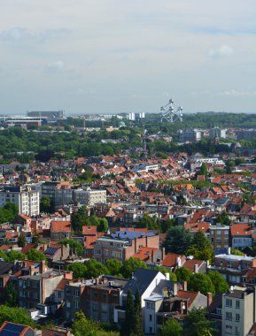 Brüksel'in panoramik görünüm