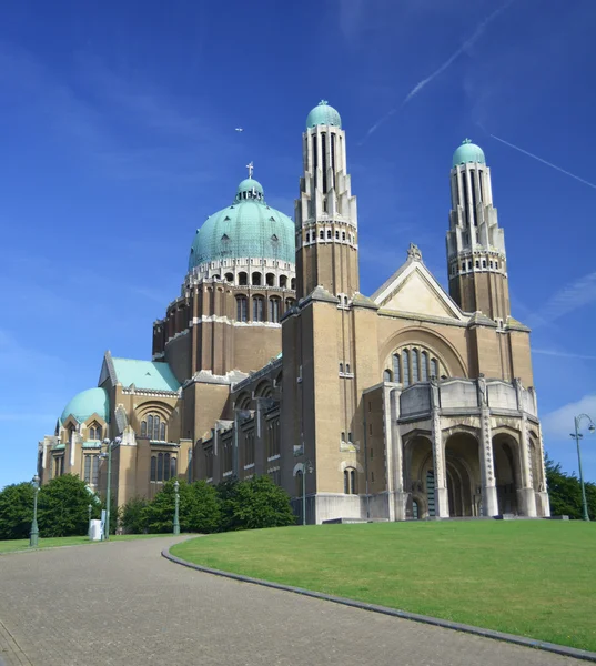 Nationale Basiliek van het heilig hart, Brussel — Stockfoto