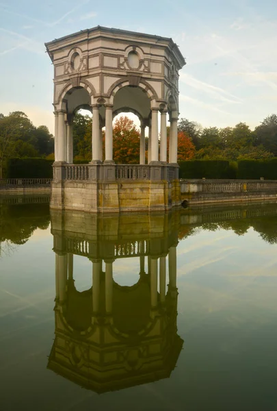 Krásný Výhled Park Enghien — Stock fotografie