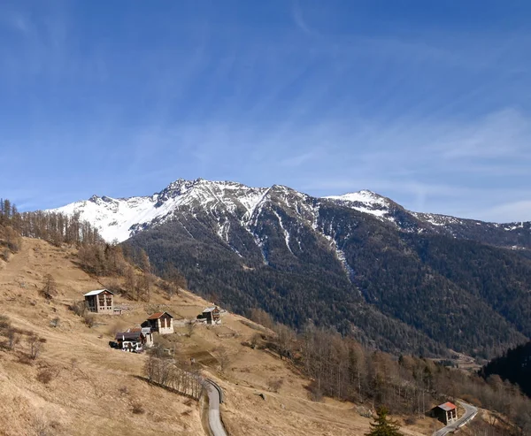 Piękny Widok Park Narodowy Stelvio — Zdjęcie stockowe