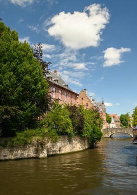 Beautiful view of Bruges, West Flanders, Belgium