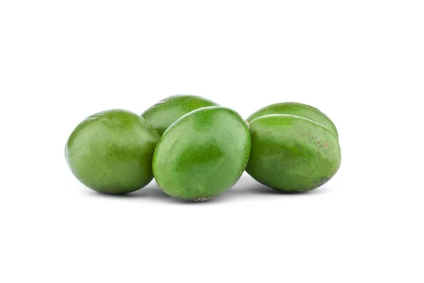 ambarella otaheite elma koko beyaz arka plan ve gölge ile izole meyve