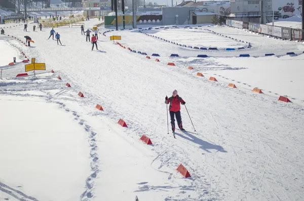 Ufa de Russie préparation pour les compétitions championnats du monde — Photo