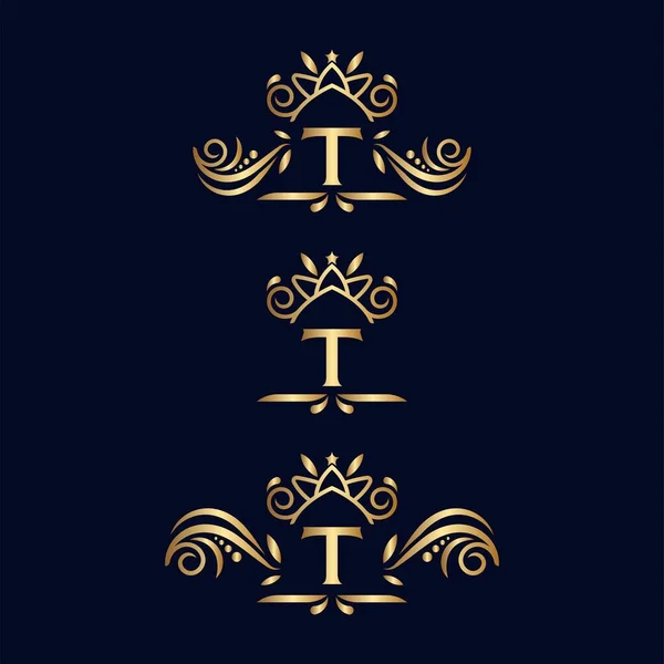 Royal Luxury Ornate Logo Recommendations — 图库矢量图片