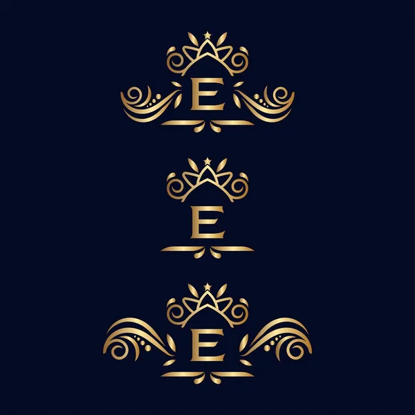 Royal Luxury Ornate Logosu — Stok Vektör