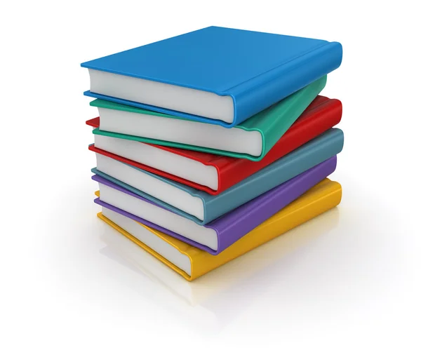 Colorful books — Stock Photo, Image