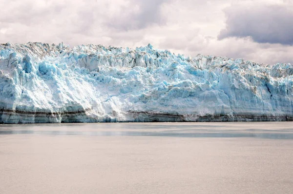 Face Glaciar Hubbard Alasca — Fotografia de Stock