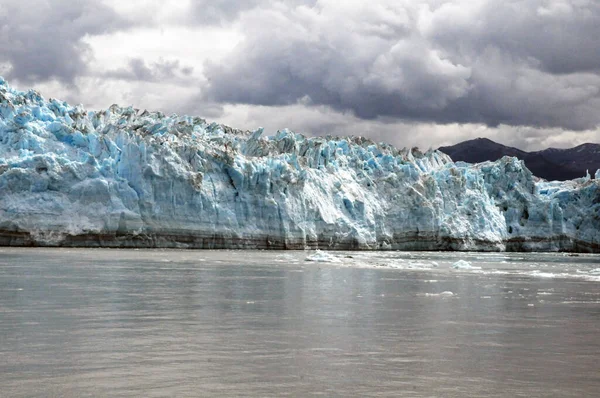 Face Glaciar Hubbard Alasca — Fotografia de Stock