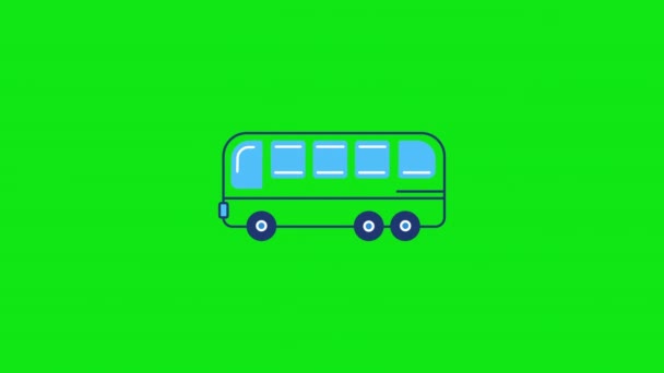 Video Cartoon Bus Green Background Concept Transport — Stock Video © VectorSolutions #576278918 Video Cartoon Bus Green Background Concept Transport — Stock Video © VectorSolutions #576278918