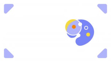 4k vertical video of computer console on white background. Concept of computer games