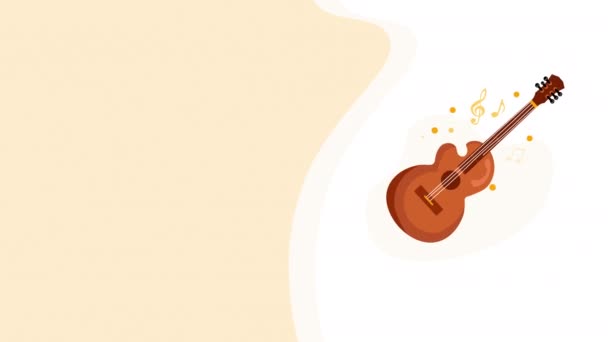 Video Dello Strumento Musicale Violino Concetto Musica — Video Stock