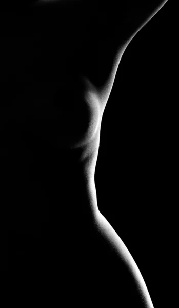 Vacker naken kvinnas kropp — Stockfoto