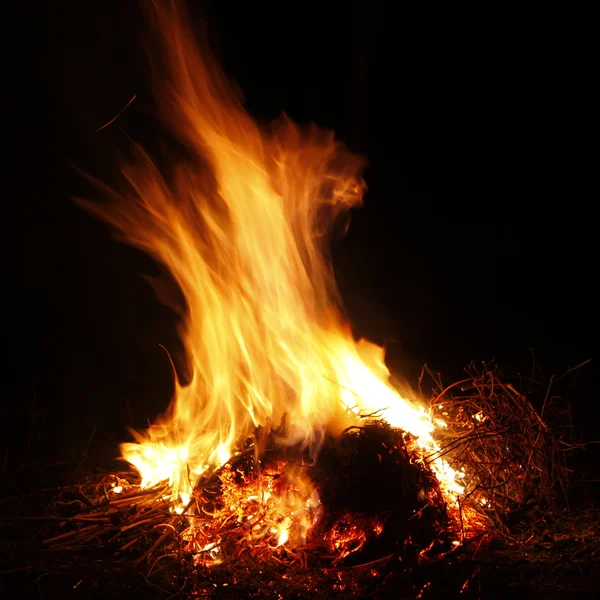 Feuerflammen — Stockfoto