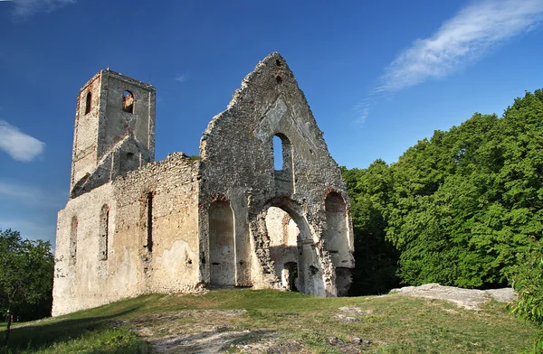 De ruïnes van een oud klooster, catherine — Stockfoto