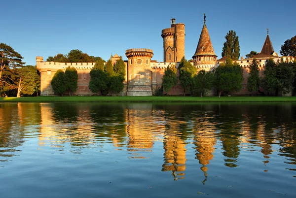 Zamek wodny Laxenburg, Dolna austria — Zdjęcie stockowe