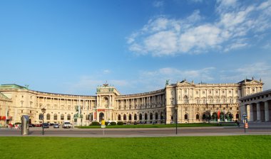 Vienna Hofburg Imperial Palace at day, - Austria clipart