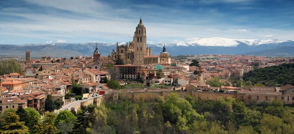 The last Gothic cathedral built in world, in Segovia — Stock Photo, Image