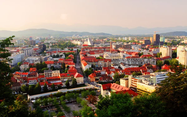 Ljubljana, huvudstad i slovenien — Stockfoto